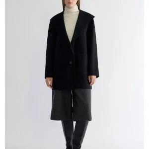 [쉬즈미스]울 블렌드 핸드메이드 후드 코트_SWHCTO42090