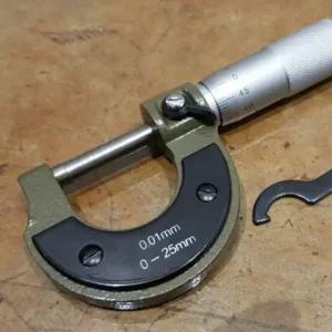 최대 25mm 측정 외경 마이크로미터 최대 25mm 측정 외경 마이크로미터
