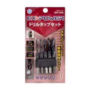 탭비트 스파이럴탭 나사산 SUS용 HSS M35 드릴탭 5PCS (WFB3903)