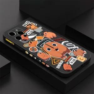 체인소맨 Pochita Denji 폰 케이스 iPhone 16 15 14 13 12