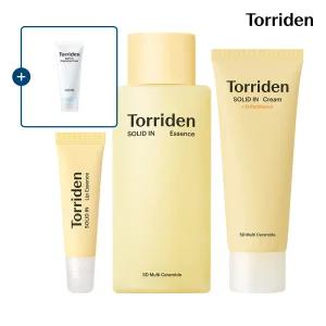 [SET] 토리든 솔리드인 세라마이드 크림 70ml+솔리드인 에센스 100ml+립 에센스 11ml (+다이브인 폼 30ml) 