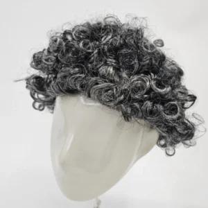 할머니 파마가발 백발 흰머리가발 뽀글머리가발