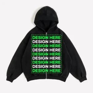 맞춤 소량 주문 제작 단체티 커스텀 프린팅 후드집업 투웨이 티셔츠 오버핏 특양면 피그먼트 쭈리 기모