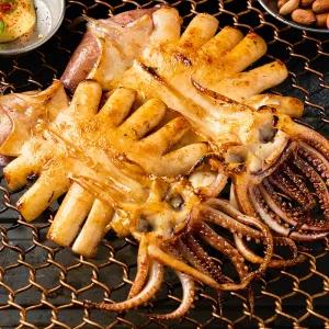 농가살리기 반건조 피데기오징어 5미 (총 250g 내외)