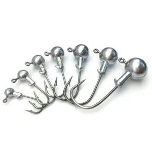 [골드스마일]7G 10G 14G 20G 지그헤드 벌크세트 웜 바늘 배스낚시 인조미끼