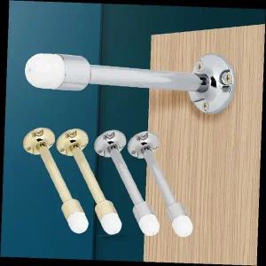 문스토퍼 도어쿠션 벽면부착 원형받침 실버골드 가정용 사무실 문콕방지 쿵소음차단 완충장치