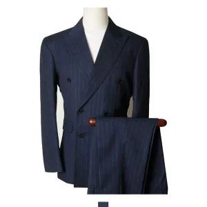 네이비스트라이프 더블정장 20대정장 30대정장