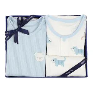 [NS홈쇼핑](압소바,출산,백일,예쁜아기옷)판핑바디슈트+야옹코튼모달내의(A25-1068)..[35571571]