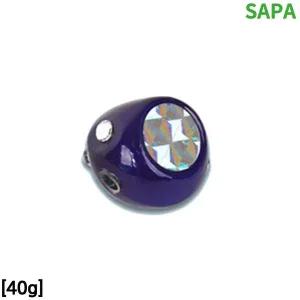 [골드스마일]싸파 유동식 타이라바 헤드 40g 퍼플 2개입