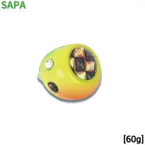 [골드스마일]싸파 유동식 타이라바 헤드 60g 그린 2개입