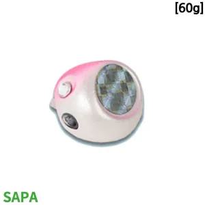 [골드스마일]싸파 유동식 타이라바 헤드 60g 핑크화이트 2개입