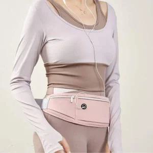 여성 경량 방수 슬링백 허리힙색 런닝 벨트백 핸드폰가방 등산힙색