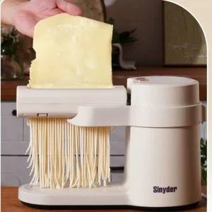 전자동 제면기 반죽기 만두피 제빵기 다기능 전기 가정용 소형 면 국수 굵기 조절 스텐 30