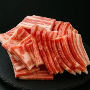 [S]더미트 수입산 듀록 냉동 슬라이스 컷팅 삼겹살 1kg 2팩