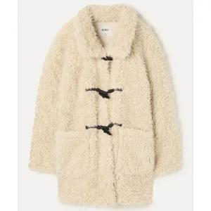 [1월 10일 배송] 미쏘 [카인다쿨]페이크퍼 토글 하프 코트_MIWJLG121B 594092