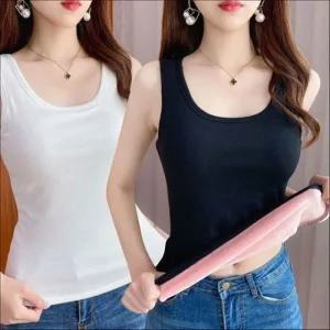 여성 겨울 이너나시 민소매 기모안감 런닝 이너웨어 3색