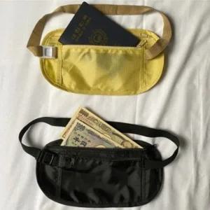 [콩심팥심]러닝가방 소매치기방지 여행용 복대 가방 베이지