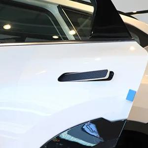 EV5 실외 도어외캐치 스크래치 보호필름 카본 홀로그램 스티커 용품