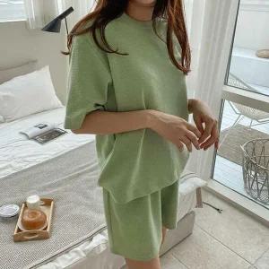 [골드스마일]여름 반팔 셋업 트레이닝복 남자 데일리 운동복