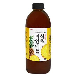 골드원 생과일 자연발효 파인애플식초, 1L, 1개