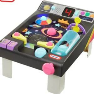 아동 액티비티 테이블 유아 장난감 놀이 아기 액티비티 테이블 감각 핀볼 발사 게임 색깔 우주 소리 숫자