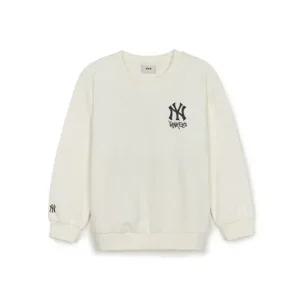 MLB키즈긴팔티 GQC 7AMTB0846-50CRS 스트릿 기모 맨투맨 뉴욕양키스