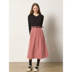 [데코]코듀로이 벨트 세트 스커트 택가격 85000원 _P410883199