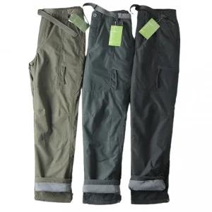 휴앤핏 남성 기모 바지 전투바지 작전바지 카고팬츠 본딩바지 조거팬츠 벨트포함 겨울 밴딩