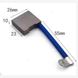 Hyster 전동 지게차 J1.50-2.50EX, EPS 모터 카본 브러시, 흑연 4607983, 10x26x23mm, 팩당 4 개