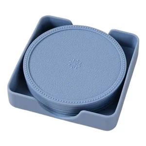 [골드스마일]티코스터 실리콘 블루 컵받침 프라이팬 주방 미끄럼 방지 BAA070306