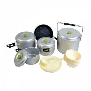 은빛 캠핑용 접이식 식기 세트 9인용 MA-910 (WFKMWNK)