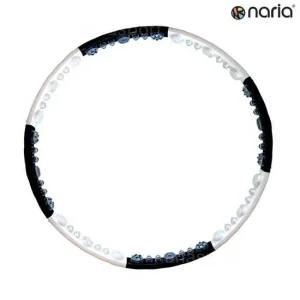 나리아 훌라후프 웨이스트 뷰티라인 참숯 2.2kg 헬스용품 후프 훌라후프 홈트 홈트레이닝