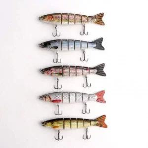 히트피싱 6단 관절 루어 5p세트 낚시 미끼