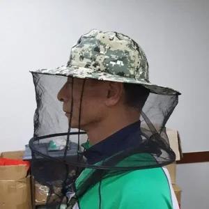 [골드스마일]벌망모자 해충 방충망 모자 농업용