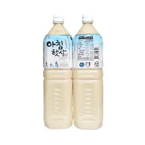 웅진 아침햇살 국내 쌀음료 식사 대용 1.5L x 12개