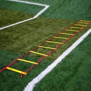 [셀러에이드]니스포 스텝 레더 축구 체육 트레이닝 훈련 사다리 4m 순발력훈련