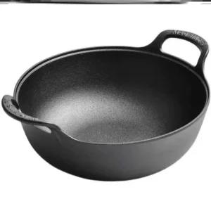 노스틱 주철 프라이팬 주물팬 12인치 손잡이 뚜껑 롯지