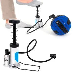 아이워너 공기주입 발펌프 미니 블랙실버 1P 휴대용 보관