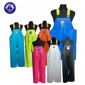 마린메이트 수산 어업용 작업복 멜빵 바지 방수 우의 레인웨어 F9035S PVC 7컬러