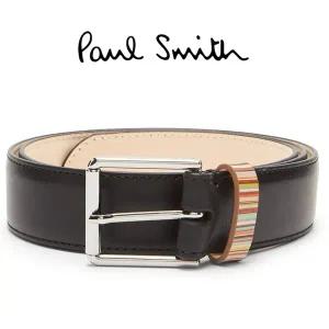 [폴스미스] 시그니처 멀티 스트라이프 키퍼 블랙 벨트 M1A 4950 AMULKB 79