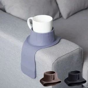 실리콘 소파 팔걸이 컵 홀더 컵받침 쇼파컵받침