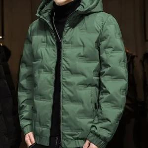 후드 경량패딩 모자 숏 점퍼 겨울 파카 방한