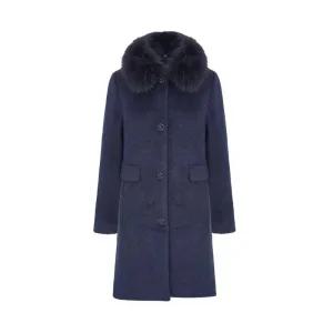 크로커다일 레이디 폭스카라탈부착솔리드알파카코트 CLDWCT109 326752