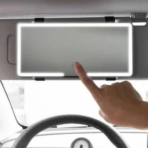 고품질 자동차 차량용 운 선바이저 LED 차량용품 거울 룸미러 LED ...