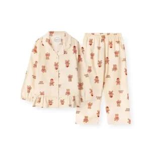 [갤러리아] [오르시떼] 여아동 F201 피넛베어F 긴소매 상하