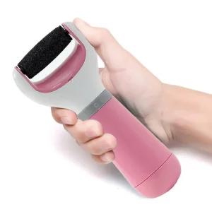 각질관리기 발굳은살제거 굳은살제거기 풋케어 전동 발각질제거기 핑크