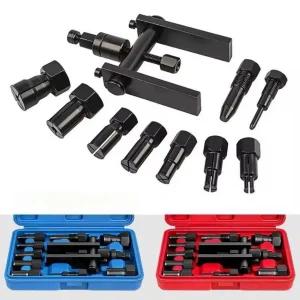 오토바이 베어링 풀러 탈착기 수리 세트 교체 정비 공구 클램프 바퀴 분해 분리 교환기