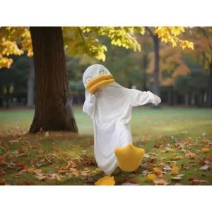 코코로안 동물잠옷 오리 곰돌이 후드 파자마 가을 겨울 잠옷