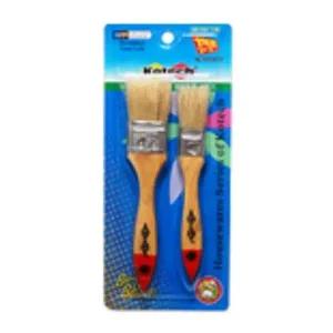 고품질 (코텍)페인트붓 2P 1357 만능 공사 작업 시공 칼라 (WFFO62B)