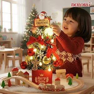 [도토로]40cm DIY 탁상용 미니 크리스마스 풀세트트리(전구증정)